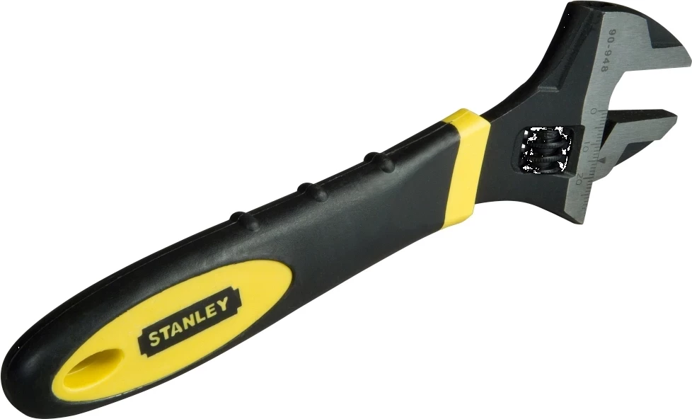 Çelës i rregullueshëm Stanley 0-90-948 200mm (8"), zi/verdhë