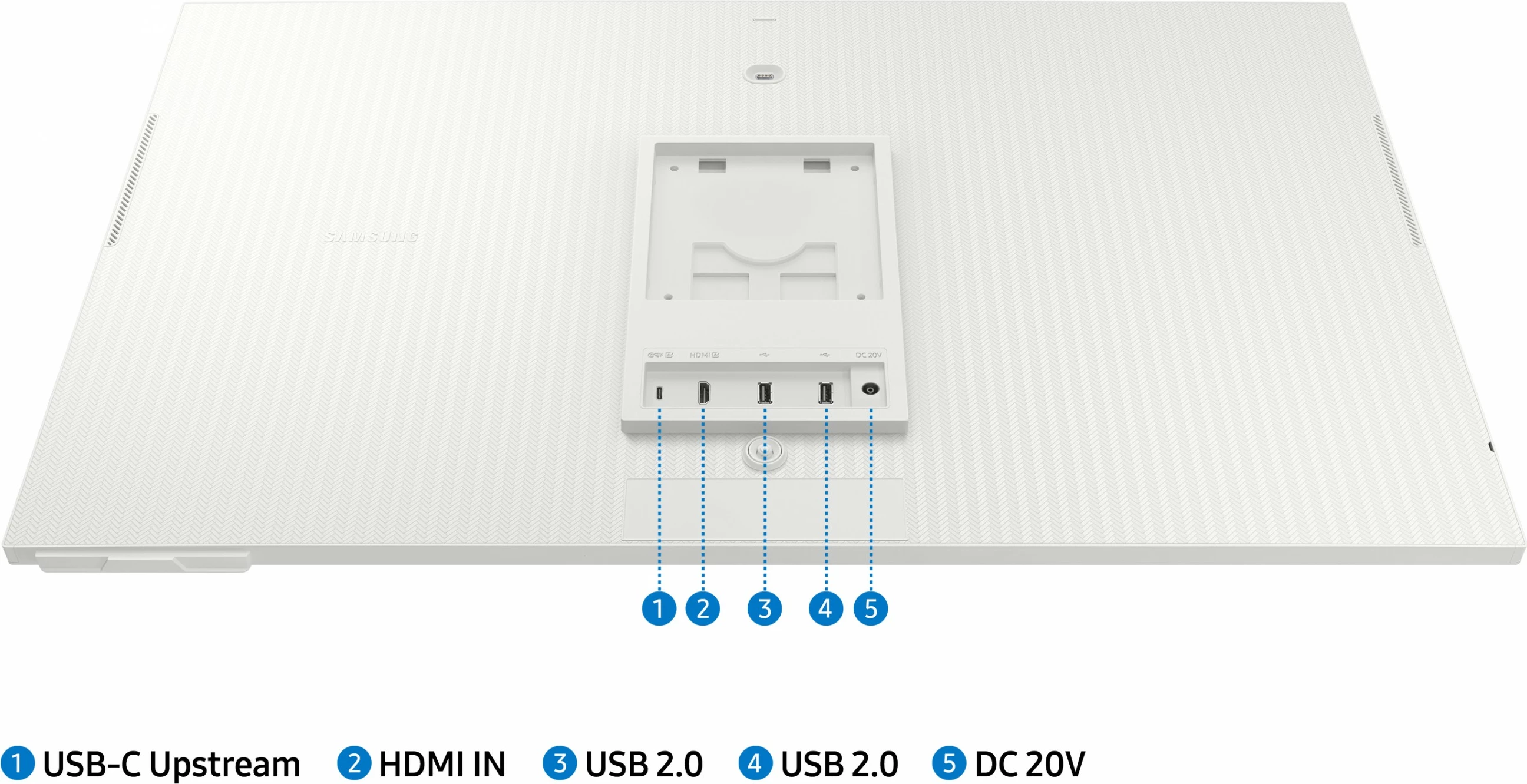 Monitor Samsung M70C, 32", 4K Ultra HD, LED, Bardhë