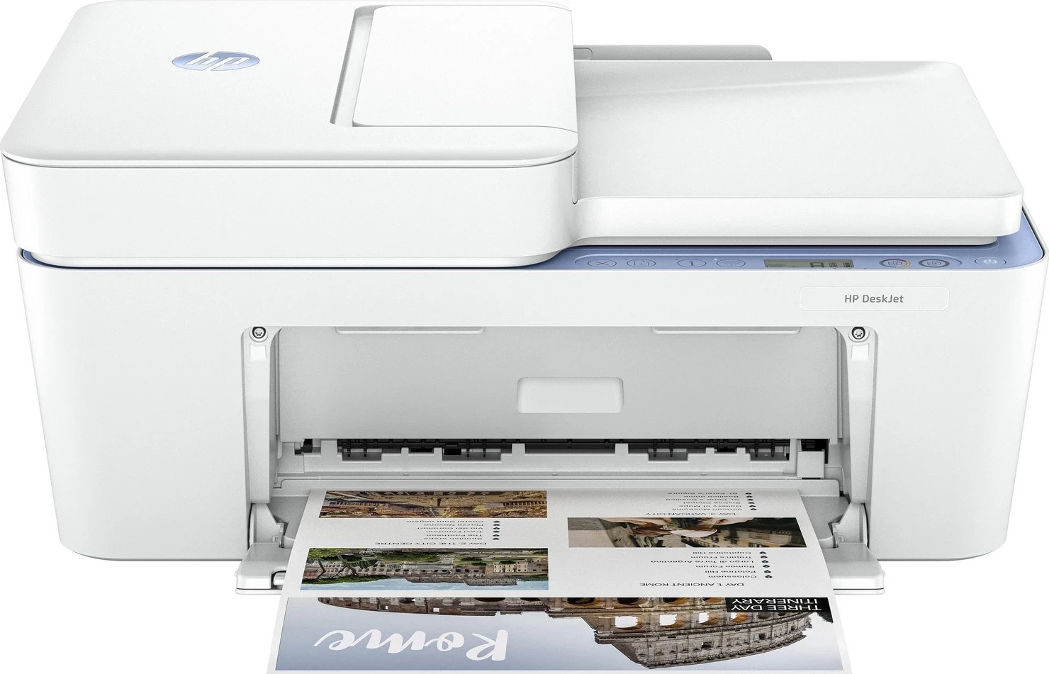 Printer HP DeskJet 4222e, me Wi-Fi dhe touchscreen
