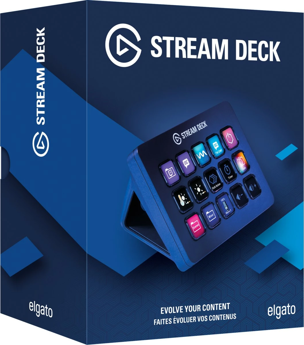 Kontroller Elgato Stream Deck MK.2, 15 butona, 118mm, 84mm, e zezë
