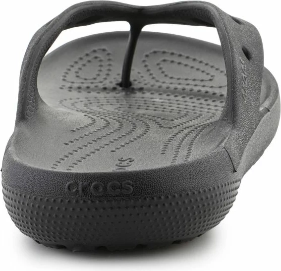 Papuqe Crocs Classic Flip V2 për meshkuj dhe femra, të zeza [Madhësia: 41 - 42]