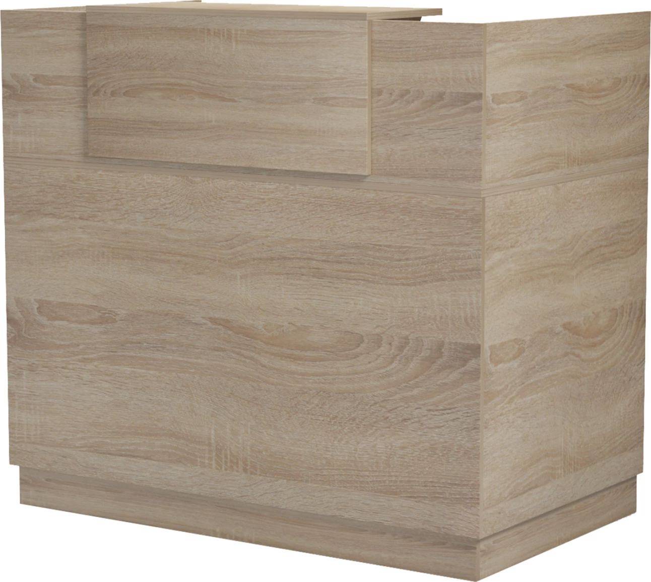 Banak recepsioni profesional BARRY, ngjyrë sonama, FH2152.01, 120x70x110cm