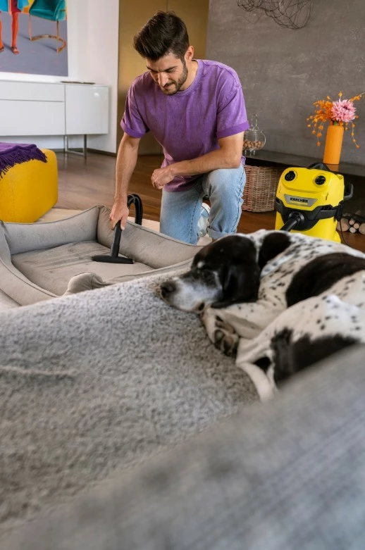 Grykë për tapiceri Karcher 2.863-375.0, e zezë/e kuqe