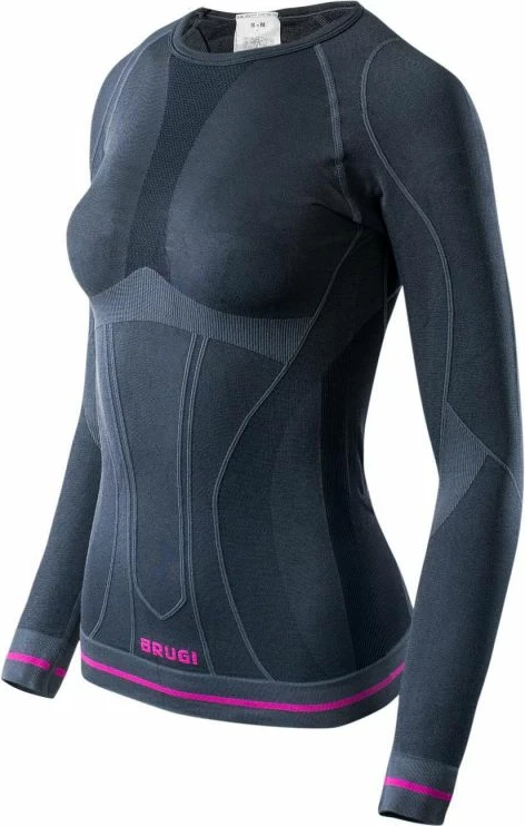 Bluzë termoaktive për femra Brugi, e zezë