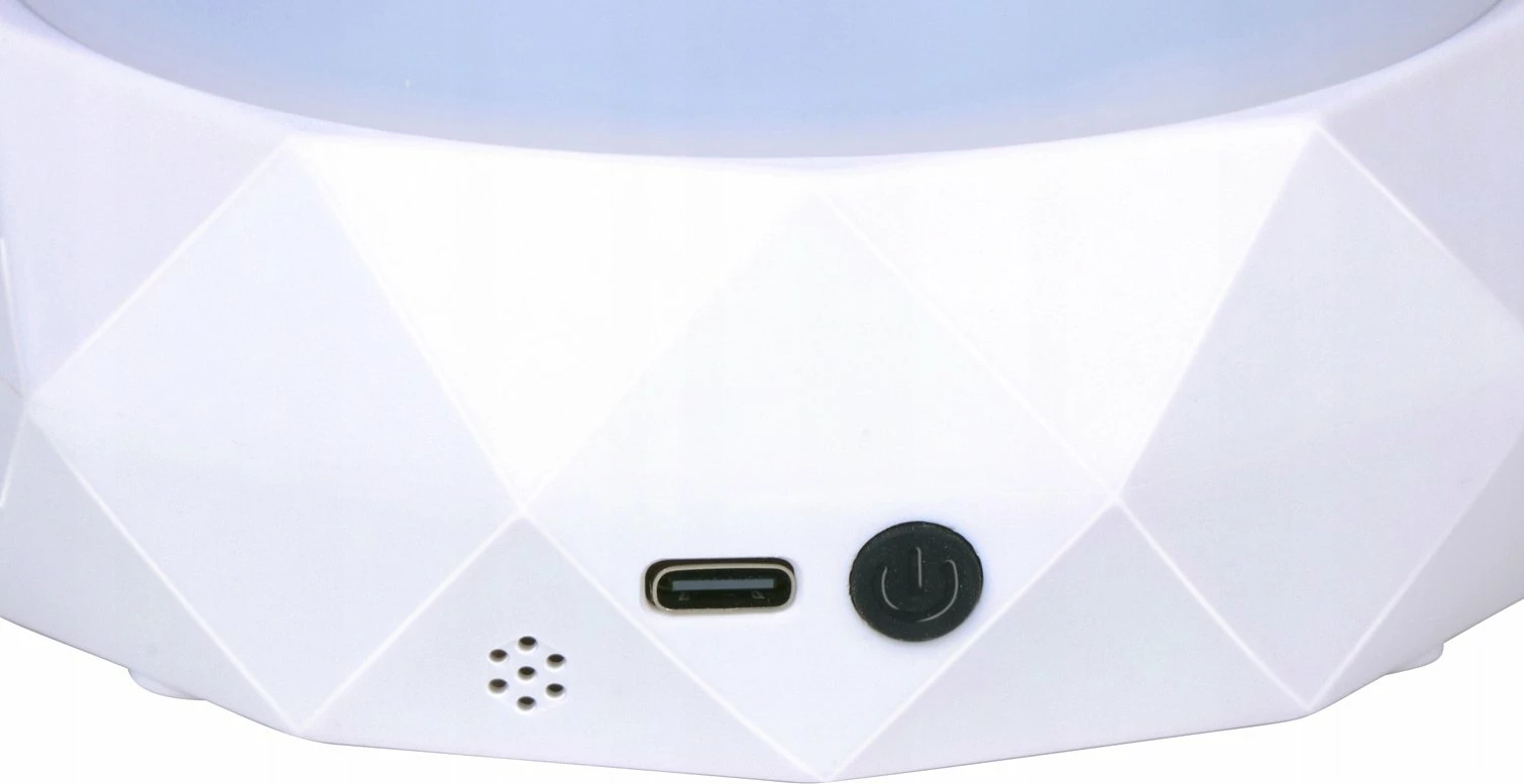 Projektor yjesh Grundig Star, LED rrotullues, USB-C, 11.5×11.5×9 cm, i bardhë