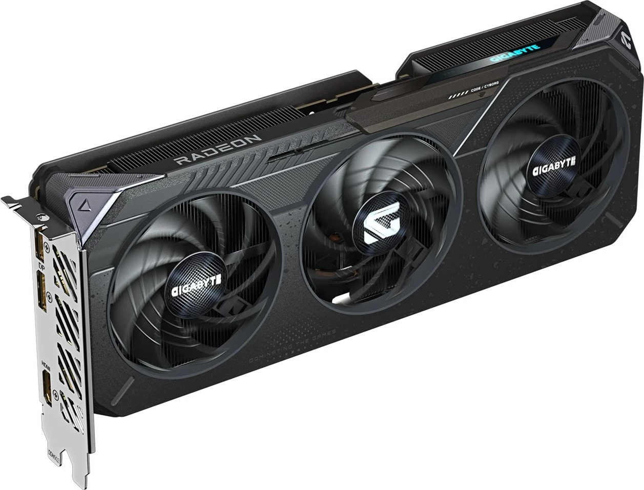 Kartelë grafike Gigabyte Radeon RX 9060 XT GAMING OC 8G, 8GB GDDR6, me ndriçim multi