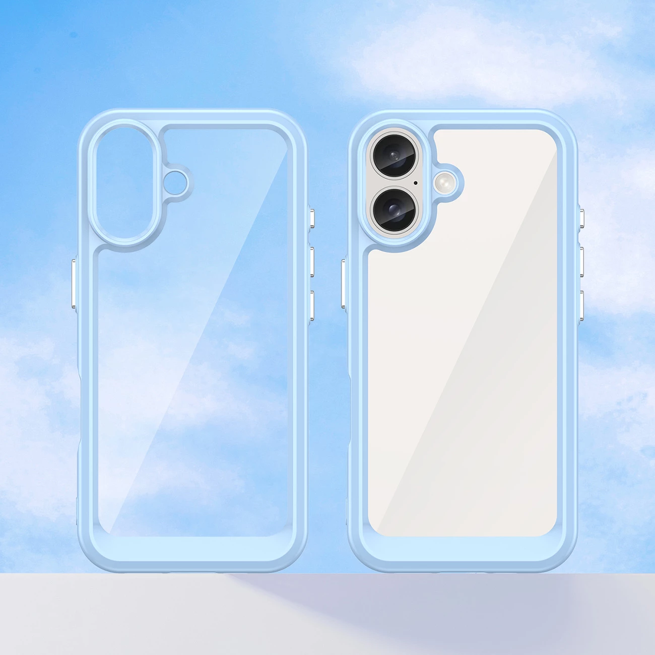 Mbështjellës Hurtel Outer Space Case për iPhone 16 Plus, kaltër