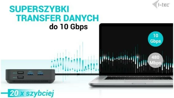 Kasë dokimi i-tec C31TRI4KDPDPRO100 me karikues universal 100W, e zezë