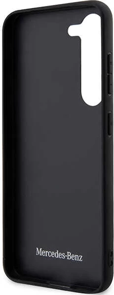 Mbështjellës Mercedes Leather Urban për Samsung Galaxy S23, i zi