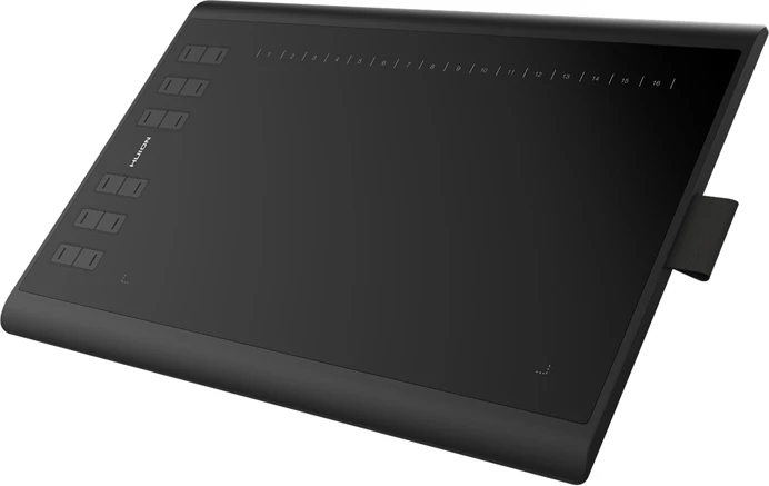 Tablet grafik Huion H1060P, 254 x 158.8 mm, 8192 nivele presioni, i zi