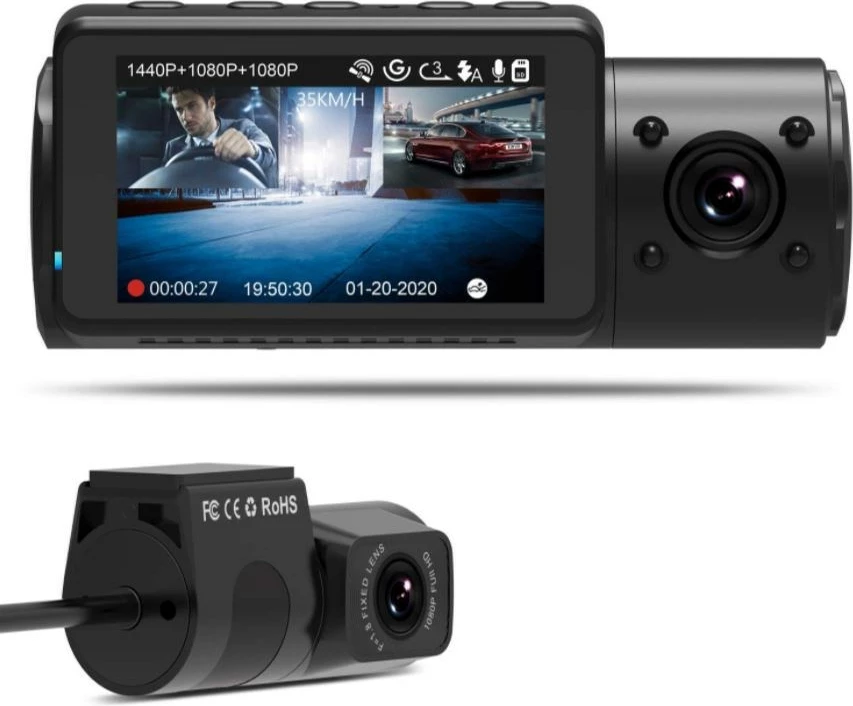 Regjistruesi i videos Vantrue N4 2.5K 3ch