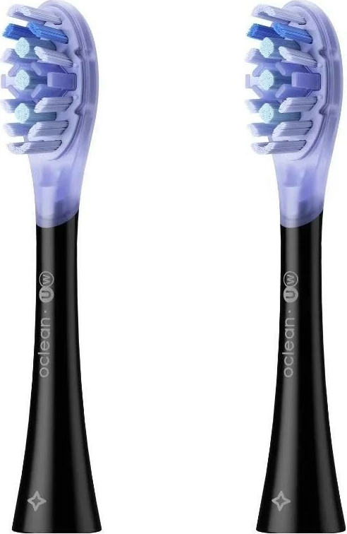 Koka brush Oclean Ultra White 2 copë, e zezë