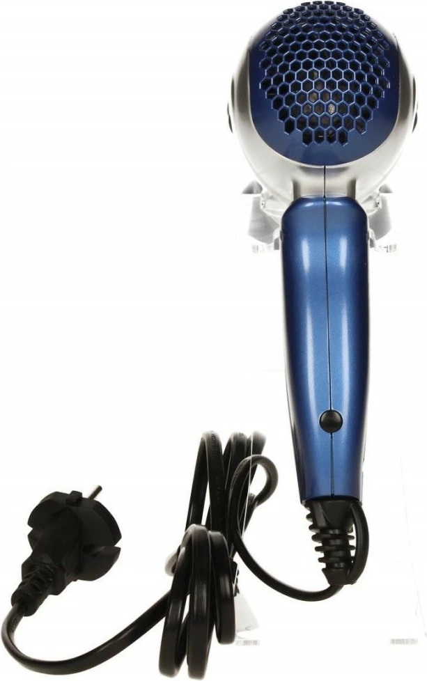 Tharëse flokësh, Lafe, SWS-001.1, 1200 W, 3 shpejtësi, dorezë palosëse, me koncentrator, blu/argjendtë