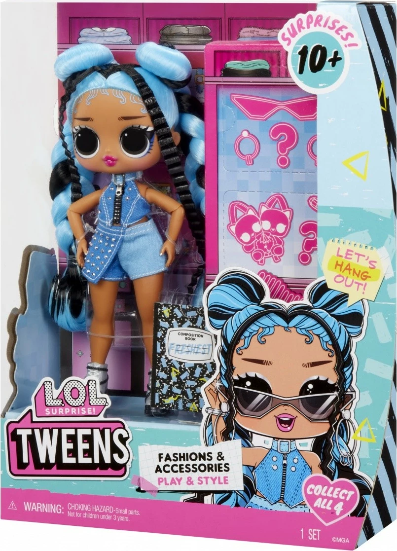 Kukull, L.O.L. Surprise Tweens, Freshest, 16 cm, set aksesorë