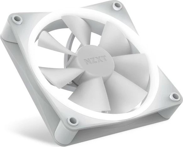 Ventilator RGB për kasë NZXT F120, 120mm, i bardhë