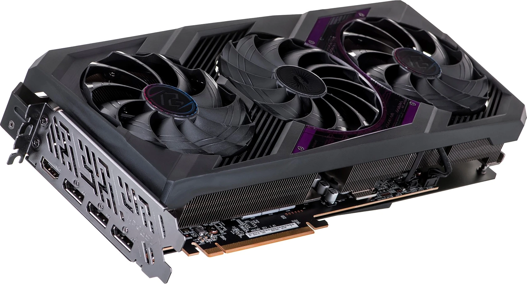 Kartë grafike ASRock Radeon RX 7700 XT Phantom Gaming 12GB OC, e zezë