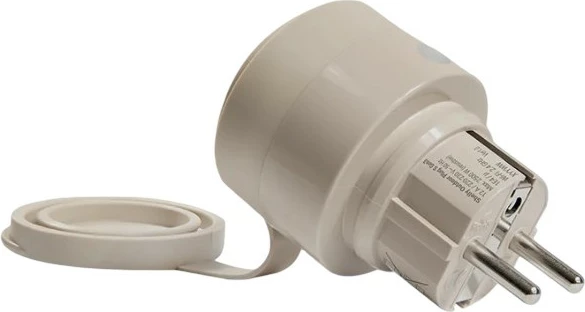 Prizë inteligjente Shelly Outdoor Plug S Gen3, Wi-Fi/Bluetooth, 12A, mocha