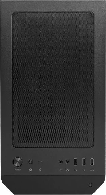 Kasë MSI MAG FORGE M100A, Micro Tower, ARGB, Tempered Glass, E zezë