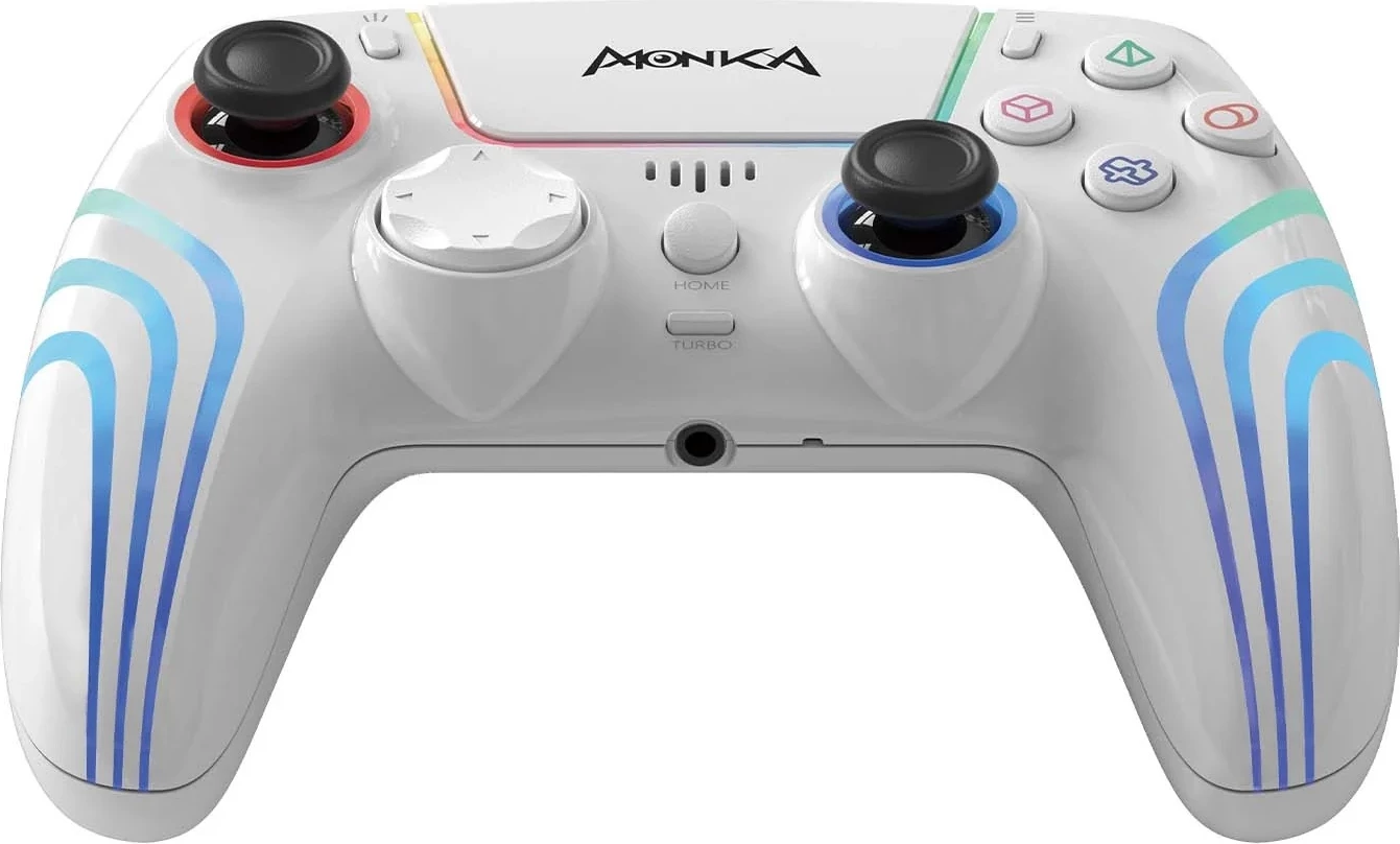 Kontroller lojërash Marvo Monka Contra GT-96, wireless BT4.2, Type-C, 1000mAh, i bardhë