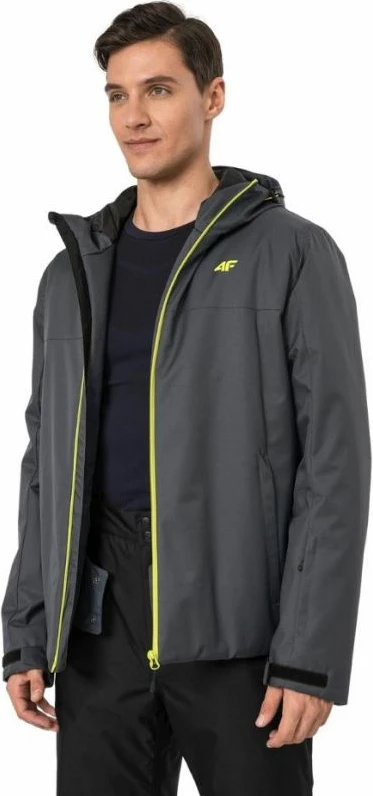 Xhaketë Skijimi për Meshkuj 4F, Ngjyrë Gri