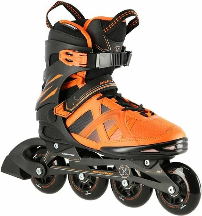 Rollera Nils Extreme unisex, portokalli
