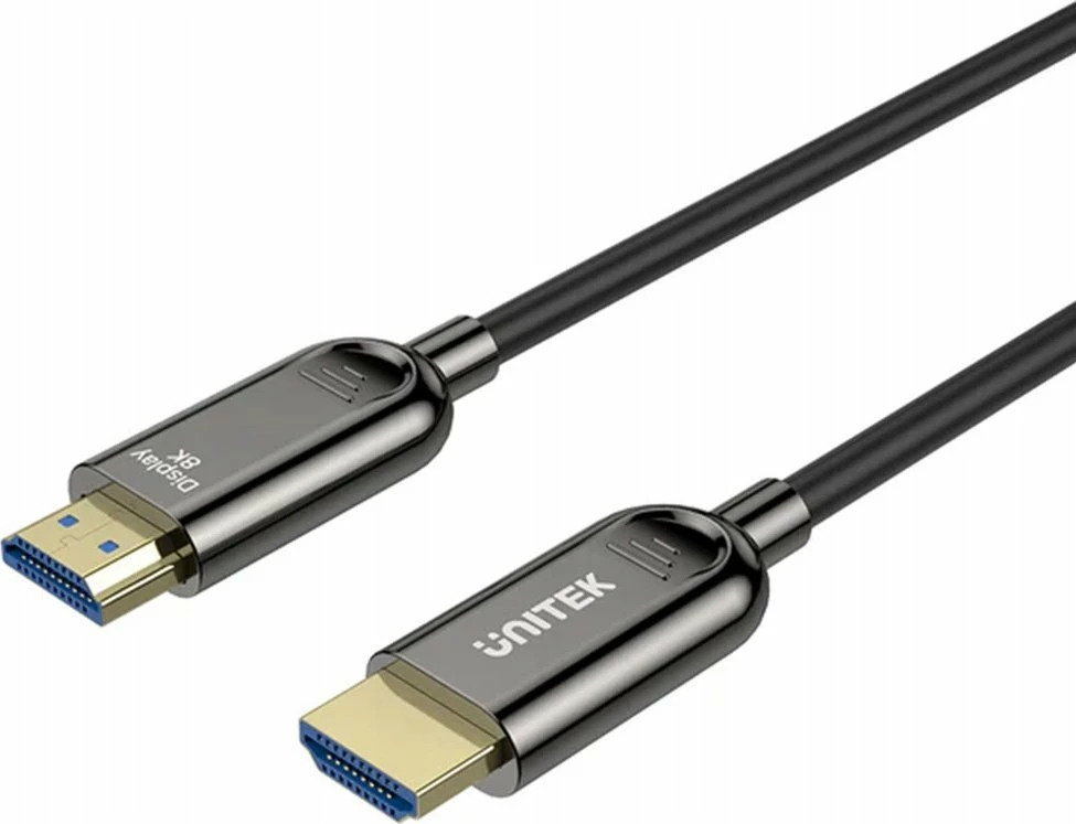 Kabllo HDMI Unitek C11085GY01-10M 10m, HDMI 2.1 AOC 8K/4K120 40Gbps, e zezë