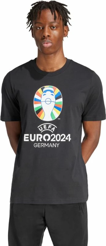 Maicë për meshkuj adidas, e zezë