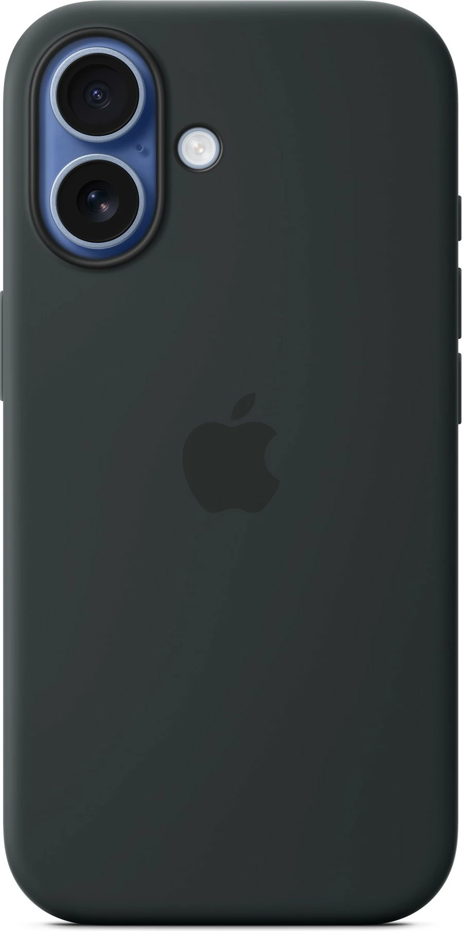 Mbështjellës silikon Apple iPhone 17 MagSafe, i zi