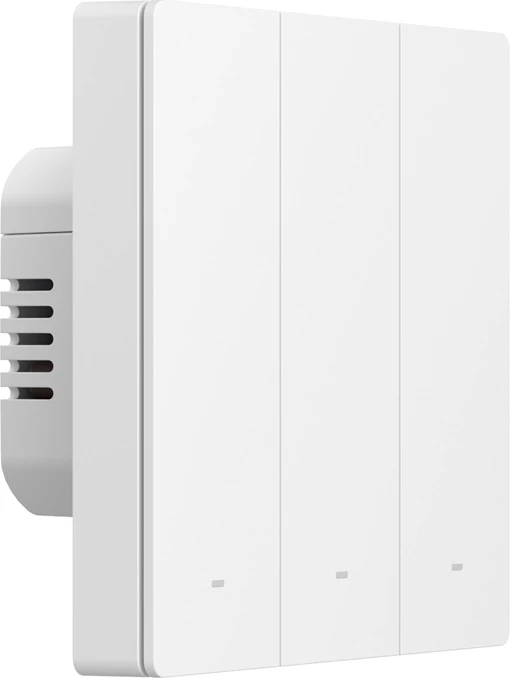 Switch i mençur Sonoff ZBM5-3C-86W, 3 kanale, Zigbee, i bardhë