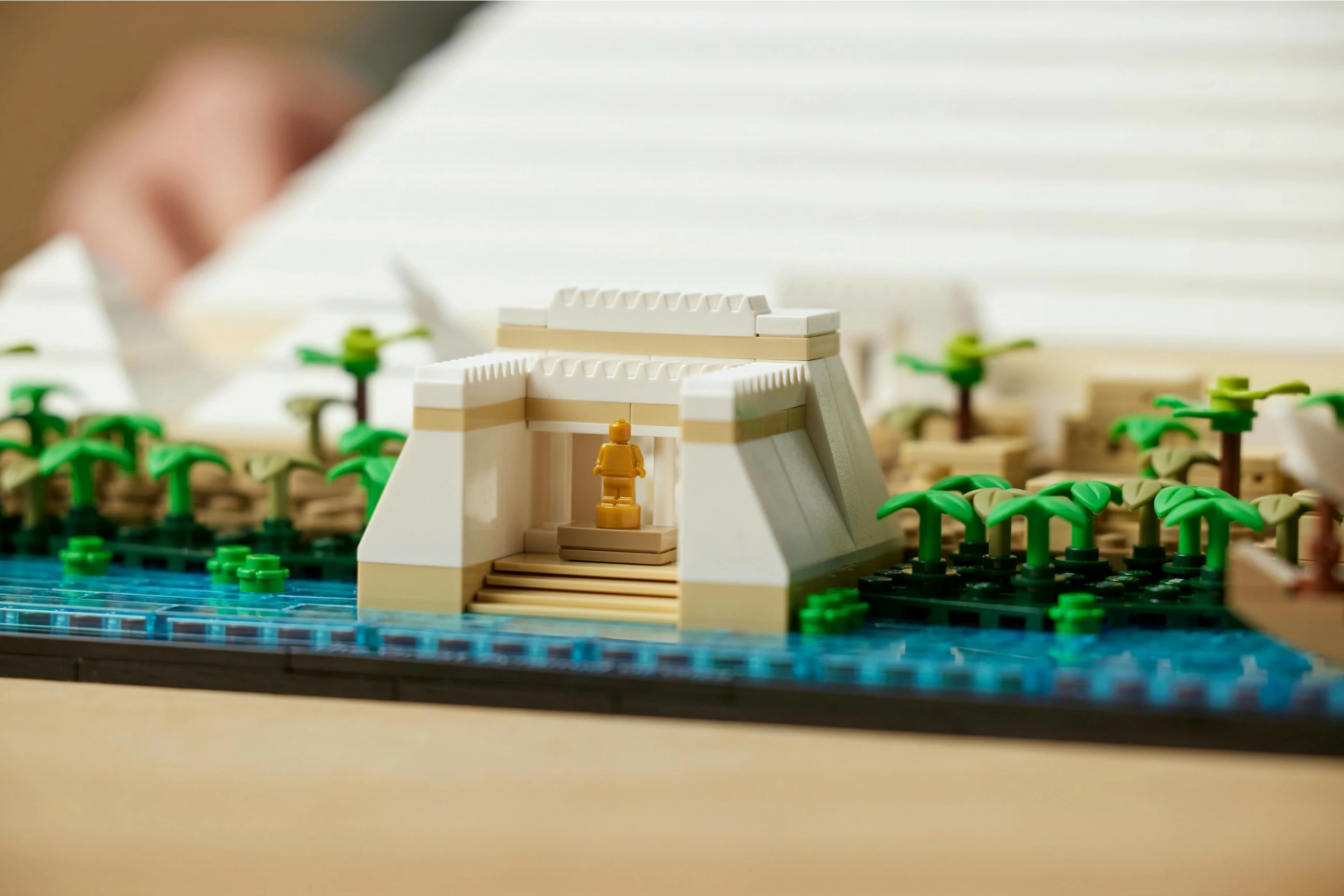 Set ndërtimi LEGO Architecture Great Pyramid of Giza, 1476 pjesë, Multikolor
