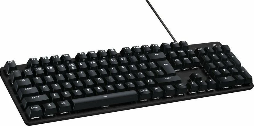 Tastierë mekanike Logitech G413 SE GX Linear (920-010437), full-size 100%, USB me kabllo 1.8 m, ndriçim i bardhë, US INTL, e zezë