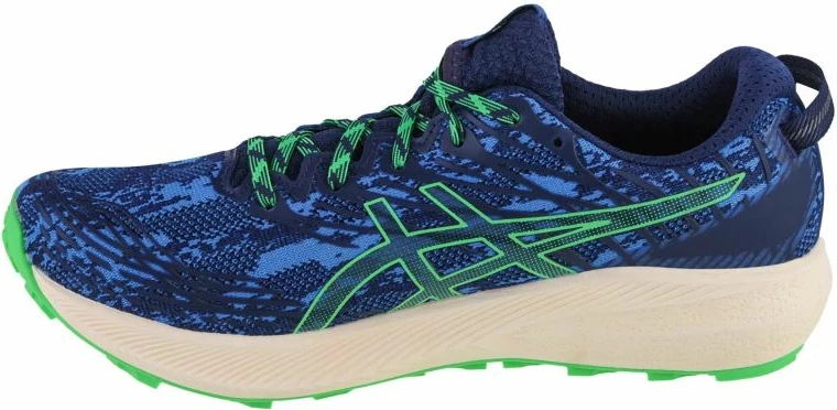 Atlete për vrapim Asics Fuji Lite 3 për meshkuj, blu marin