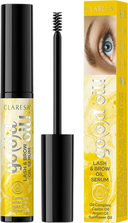 Serum për qerpikë dhe vetulla Claresa Good Oil, 8g