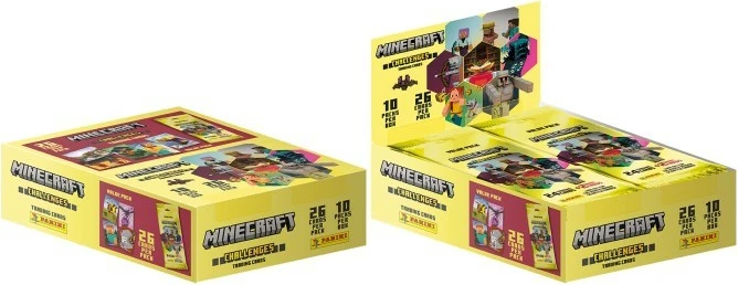 Pako karta koleksionuese Minecraft Panini, 26 copë