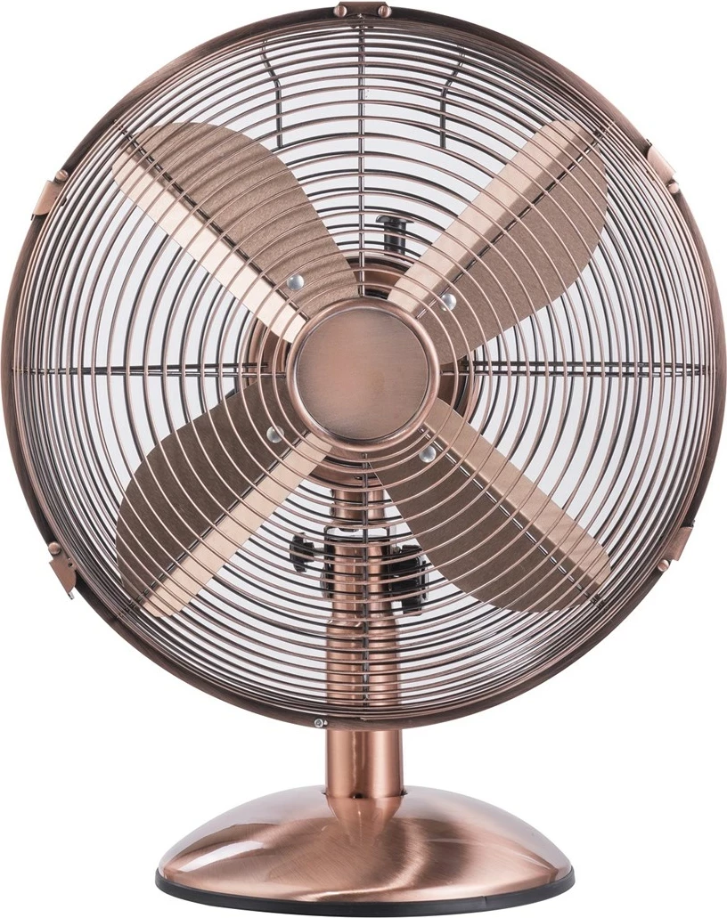 Ventilator tavoline Ravanson WT-7033M, metalik, bakër