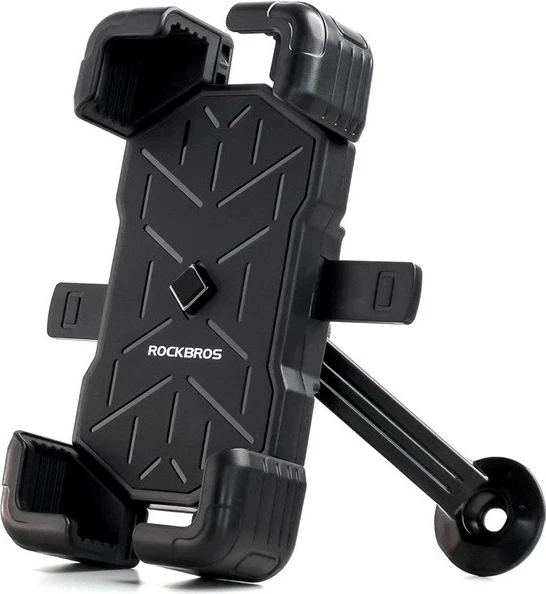 Mbajtës telefoni Rockbros 25210030007 për motor, i zi