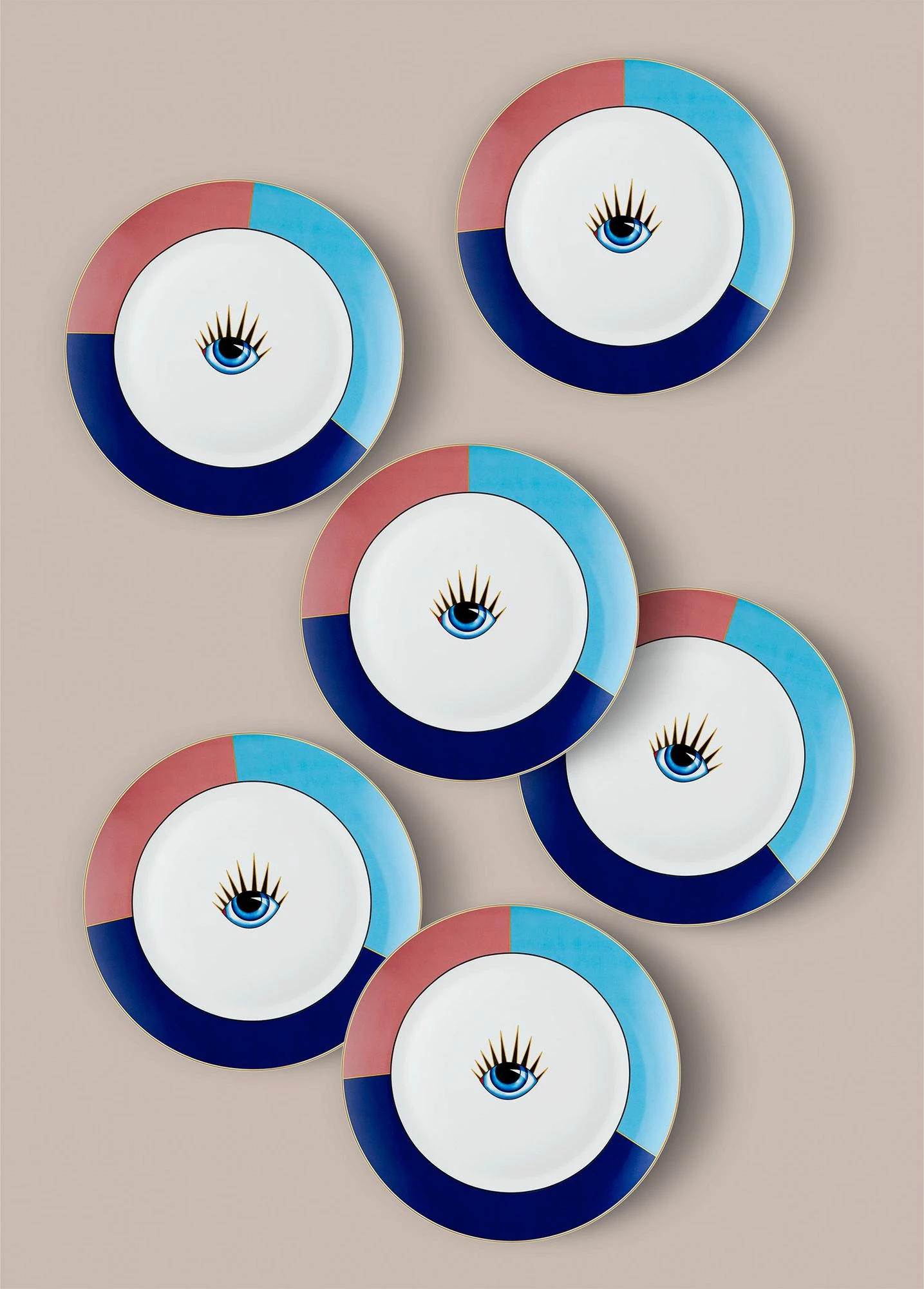 Set pjatash shërbimi (6 copë), Hermia, DNR0082