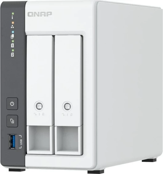 NAS server QNAP TS-216G, Tower, Ethernet LAN, Bardhë