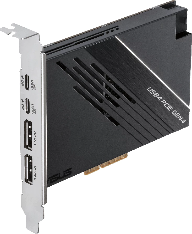 Kartë zgjerimi USB4 ASUS USB4 PCIe Gen4, 2x USB-C, DisplayPort 1.4, PCIe 4.0 x4