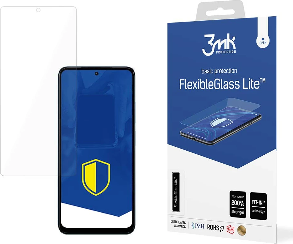 Mbështjellës xhami hibrid 3mk FlexibleGlass Lite për Xiaomi Redmi Note 12s