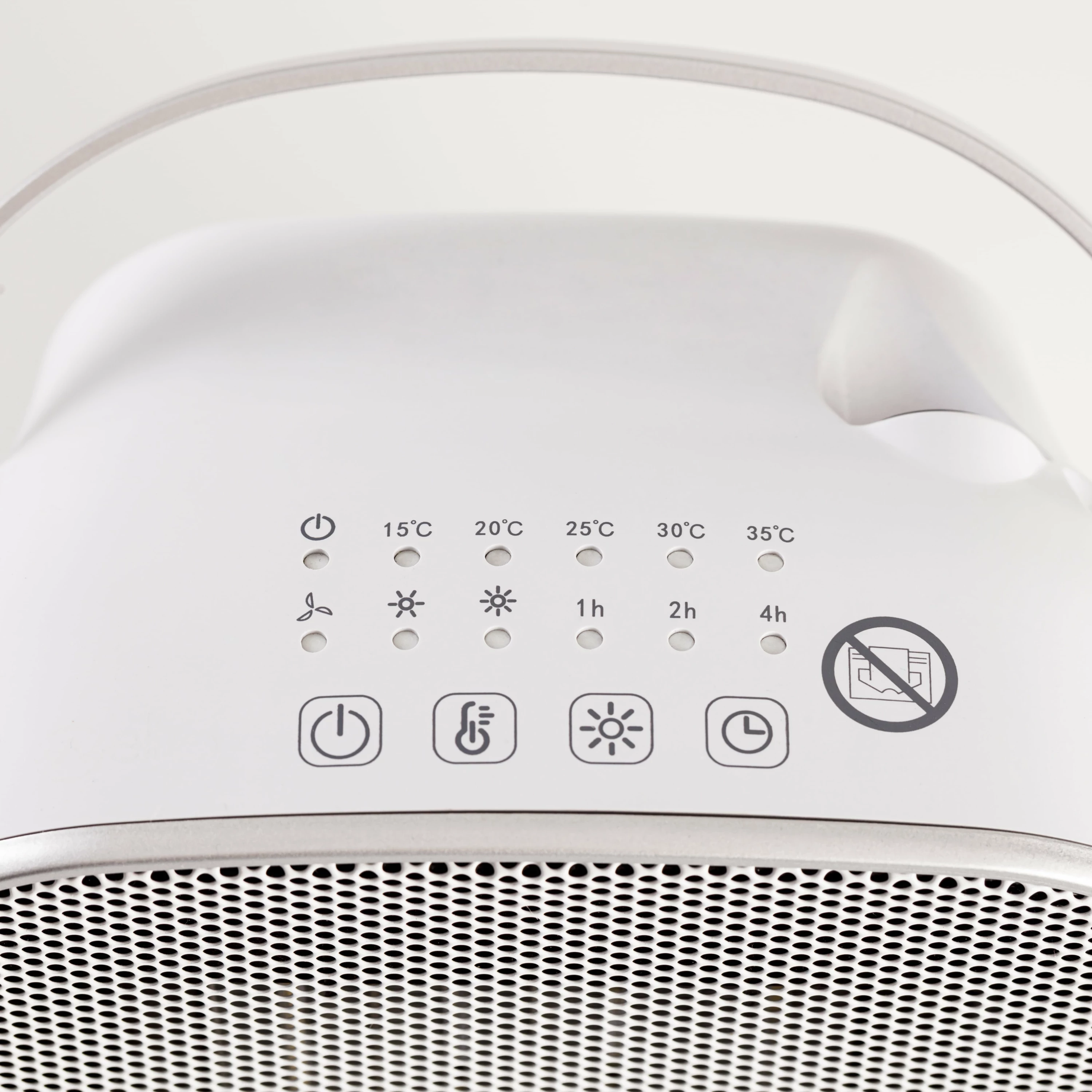 Ngrohës ventilatorik qeramik Black&Decker BXSH1505E 1000W/1500W, termostat digjital, timer 7 orë