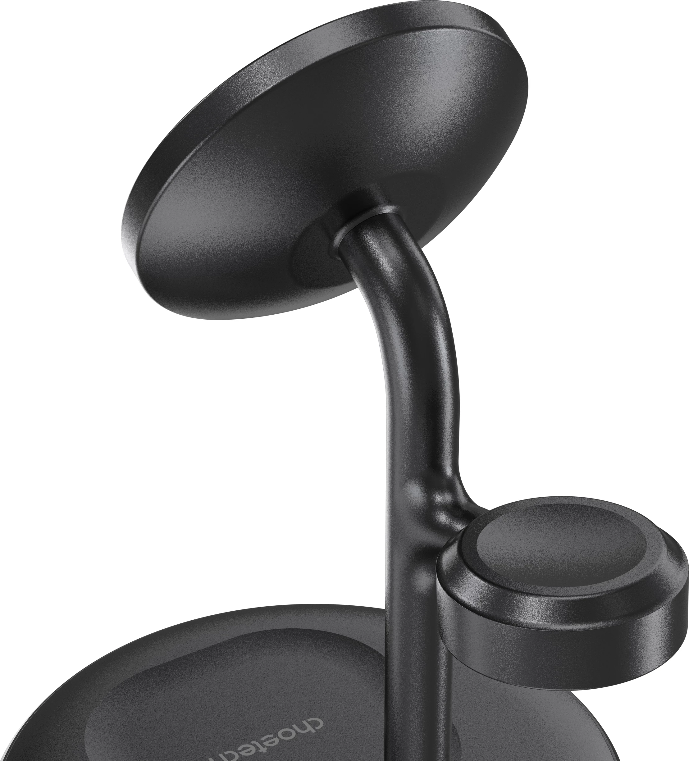 Stacion karikimi wireless 3-në-1 Choetech T585-F për iPhone 12/13/14, AirPods Pro dhe Apple Watch, USB-C, 15W, Zi