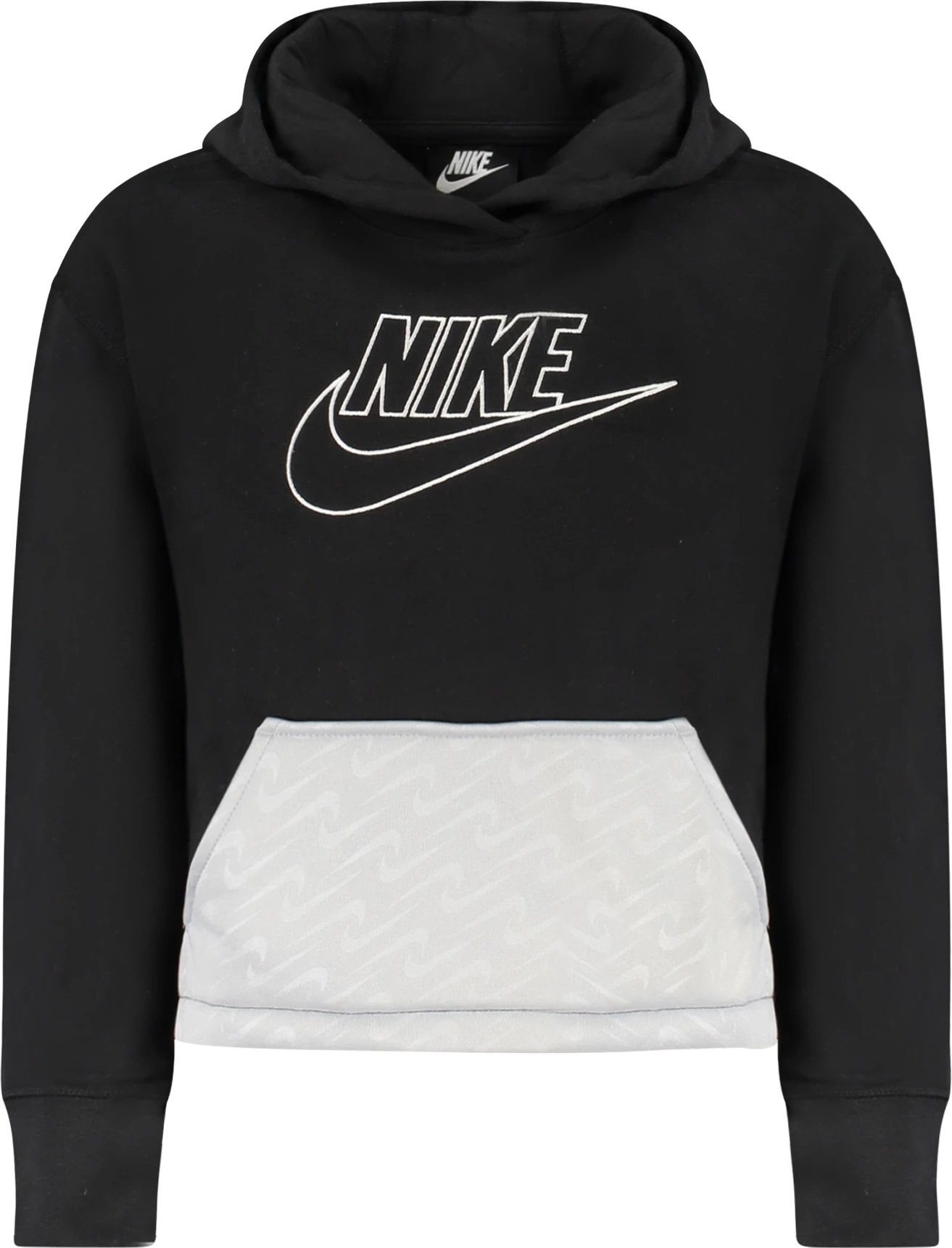 Duks për fëmijë Nike me zip, e zezë