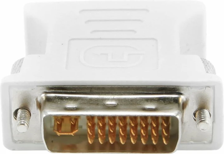Adapter kablloje Gembird A-DVI-VGA, për lidhje DVI në VGA, Bardhë