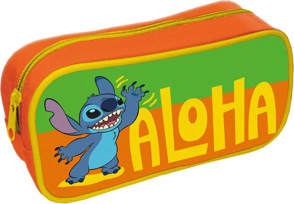 Penal Pyramid International Lilo & Stitch Rectangle, me zinxhir, Aloha, gjelbër/portokalli