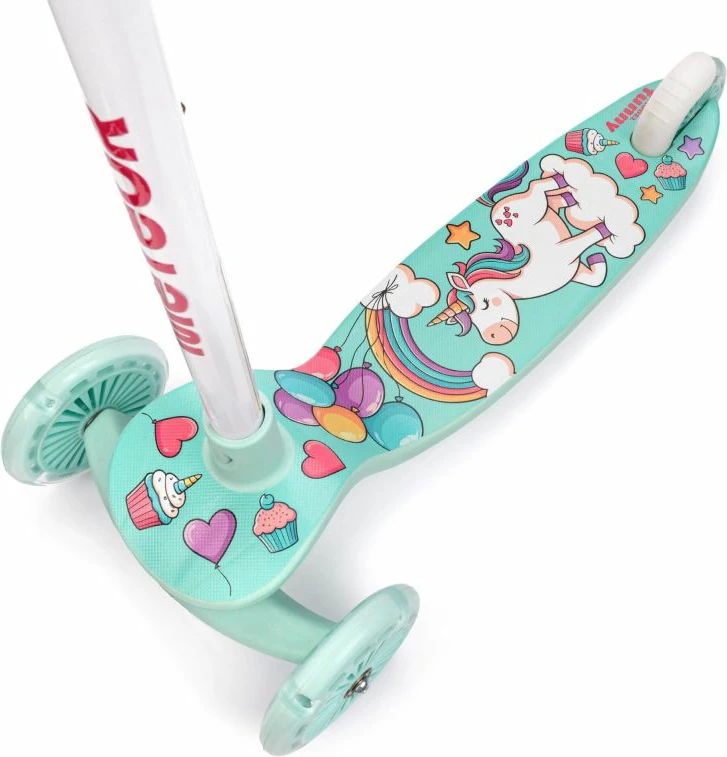 Trotinetë për fëmijë Meteor, e gjelbër