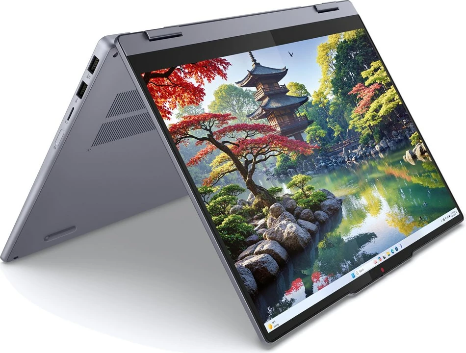 Laptop Lenovo IdeaPad 5 2-in-1 14IRH9, Intel Core i5-13420H, 16GB RAM, 512GB SSD, 14" OLED Touch, Luna Grey
