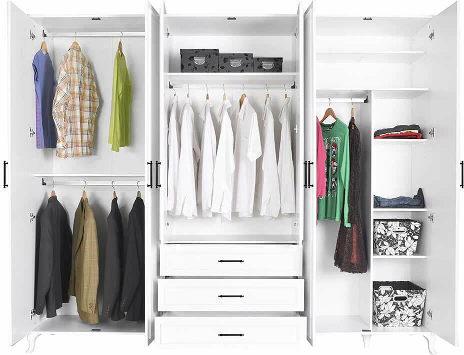 Dollap Hanah Home, ngjyrë e bardhë, Country