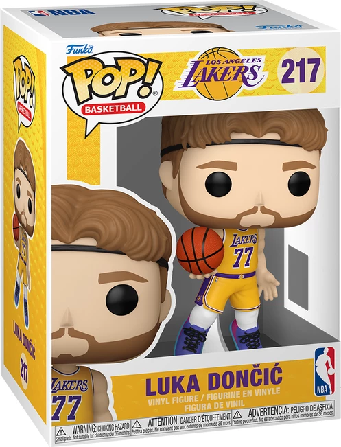 Figurinë koleksionuese Funko POP! NBA Lakers Luka Dončić #77, vinyl