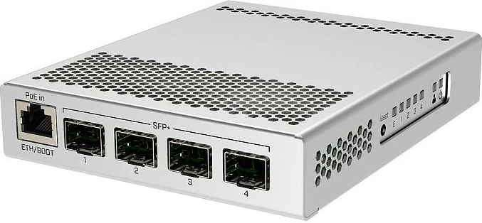 Switch MikroTik CRS305-1G-4S+IN, Managed, Gigabit Ethernet (10/100/1000), PoE, Bardhë